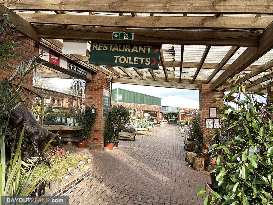 Gates Garden Centre, Oakham, Leicestershire Dayoutplans