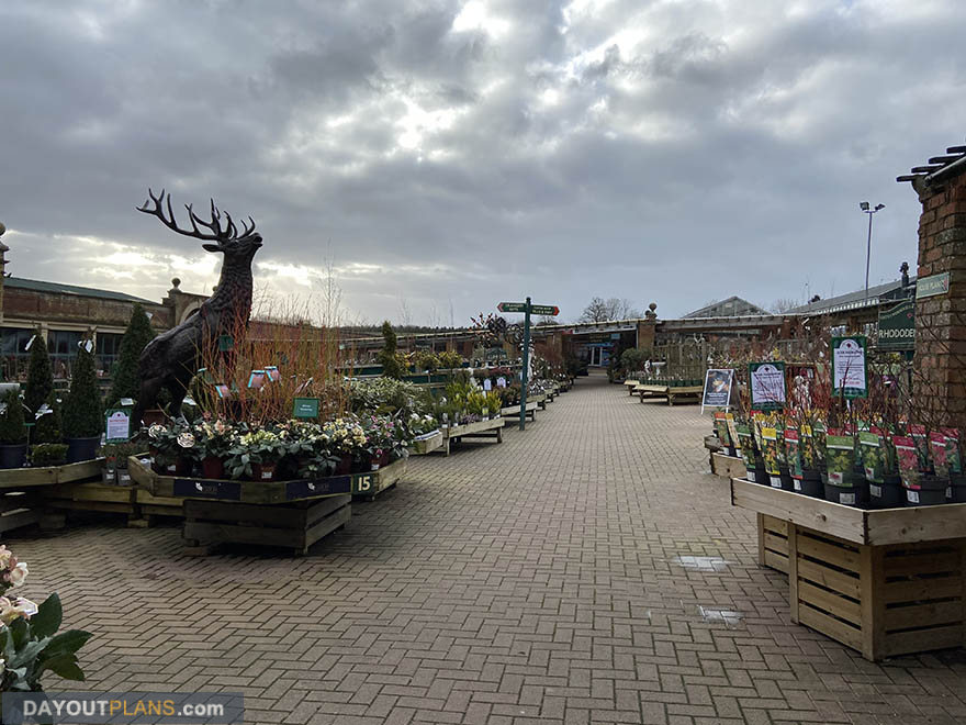 Gates Garden Centre, Oakham, Leicestershire Dayoutplans