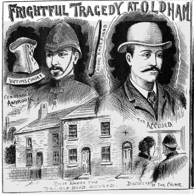 A GRAVE IN THE COTTAGE (1892) Oldham Days of Horror