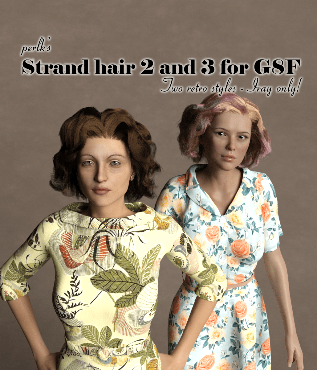 Strand hair 1, 2 and 3 for Genesis 8 Female Daz 3D Forums