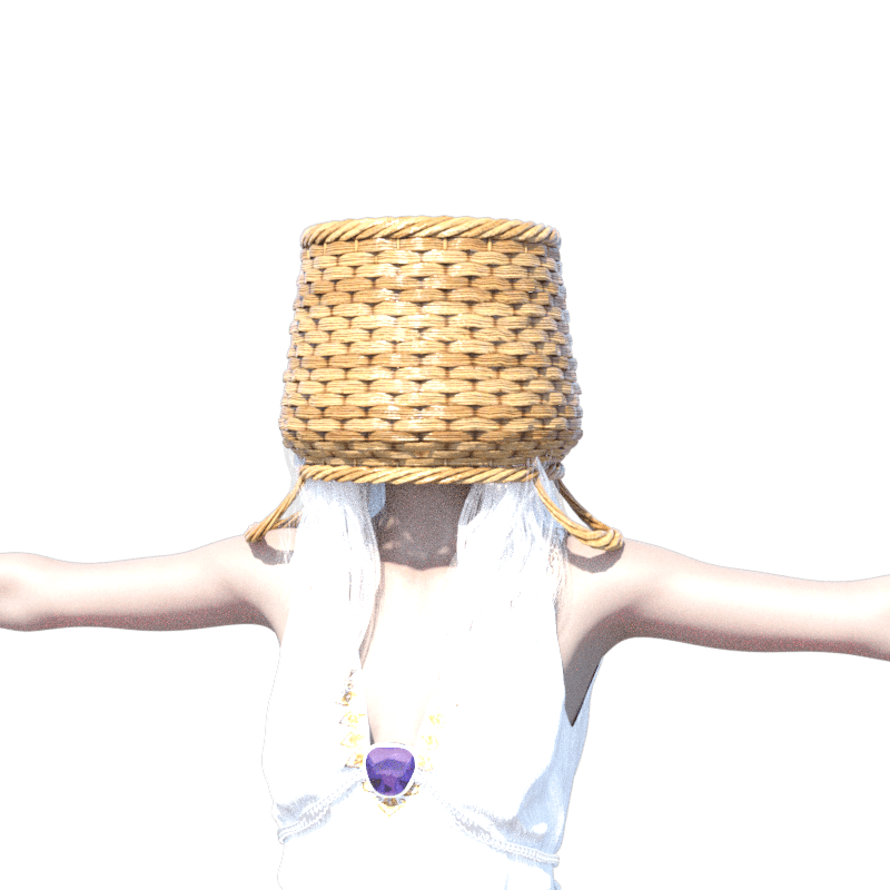 Japanese basket hats where or how to create? Daz 3D Forums