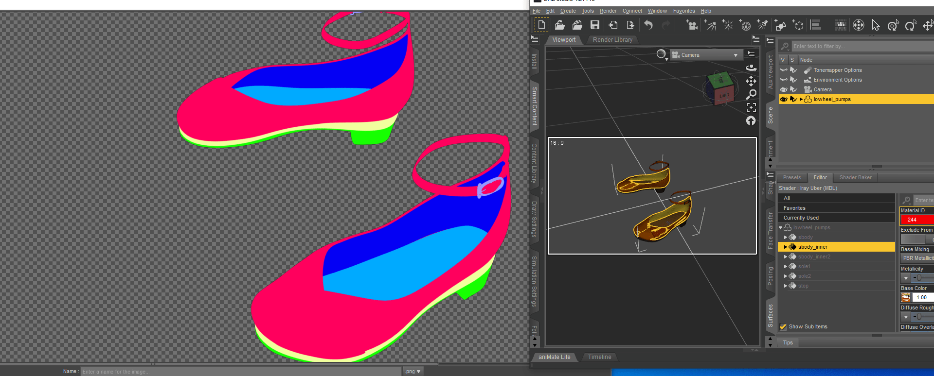 Do ID maps even work? maybe solved Daz 3D Forums