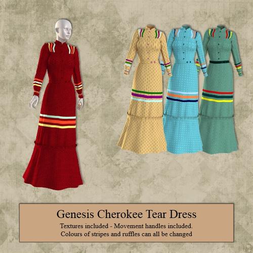 Genesis Cherokee Tear Dress Daz 3D Forums