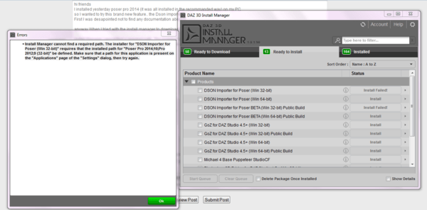 dson importer for poser the installercannot find the right path Daz 3D Forums
