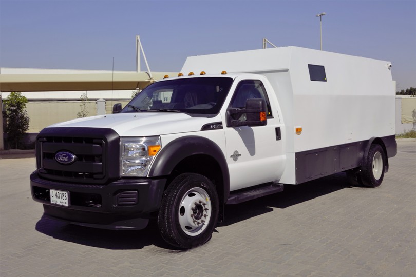 Ford F550 Cash in Transit B6 Armoured Dazzle UAE