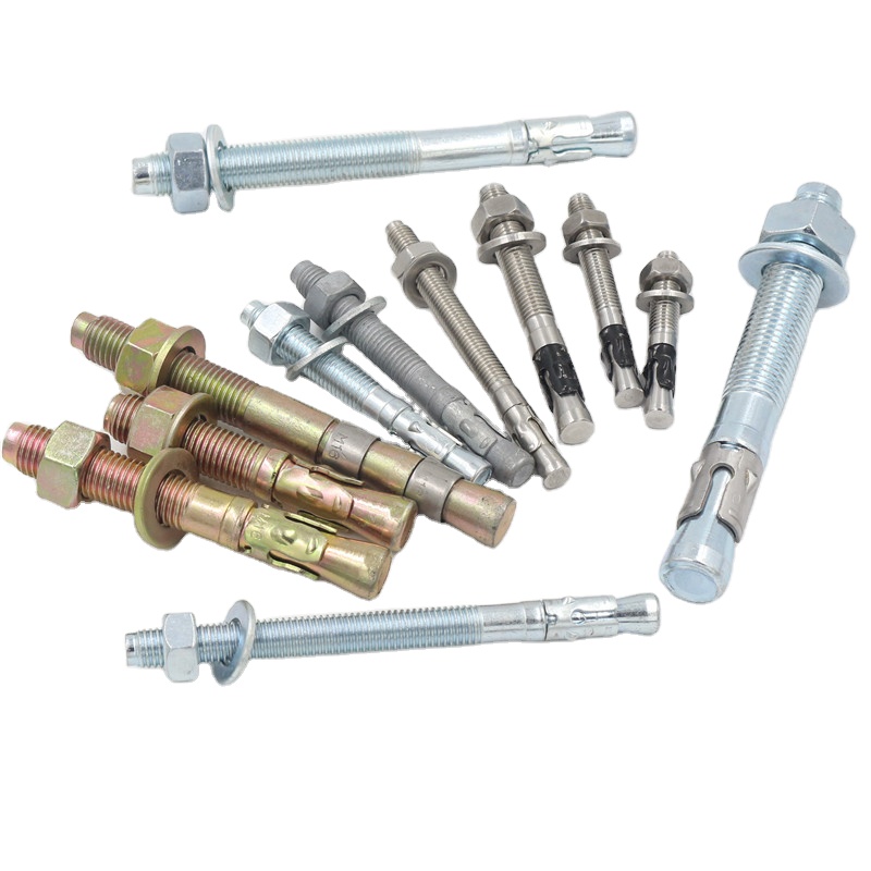 High strength chemical anchor bolt galvanized Anchoring fixed anchor