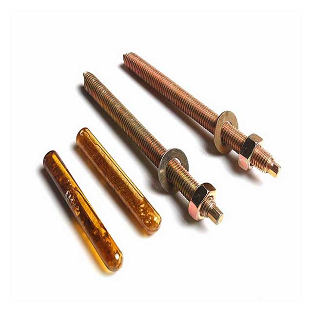 High strength stainless steel chemical anchor bolt Hot dip galvanizing