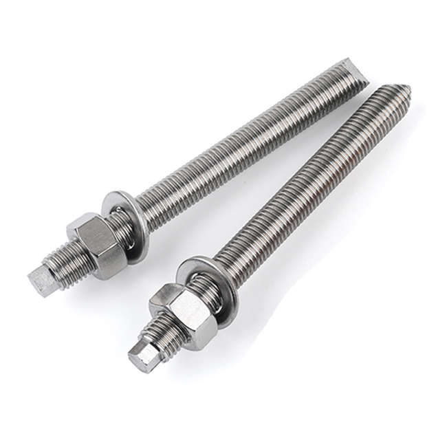 304 stainless steel chemical anchor bolt High strength Galvanized