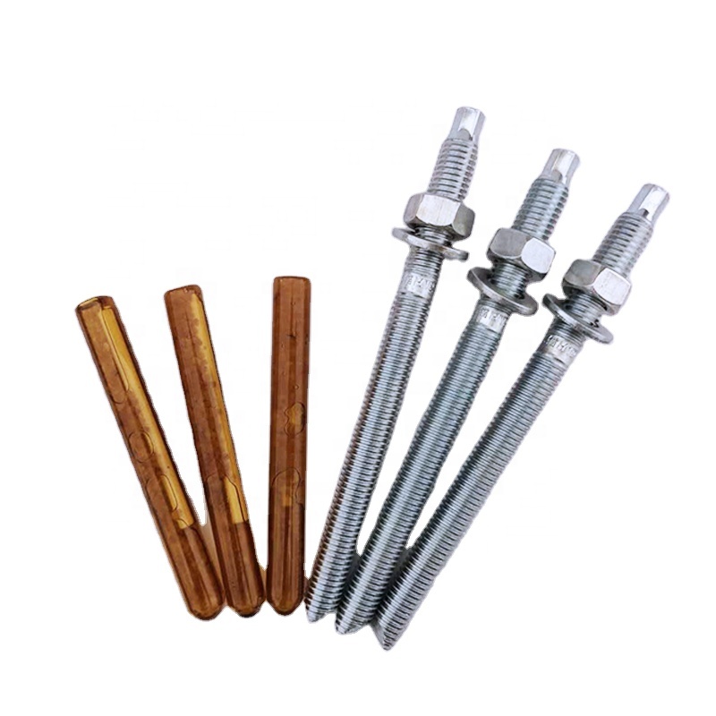 High strength chemical anchor bolt galvanized Anchoring fixed anchor