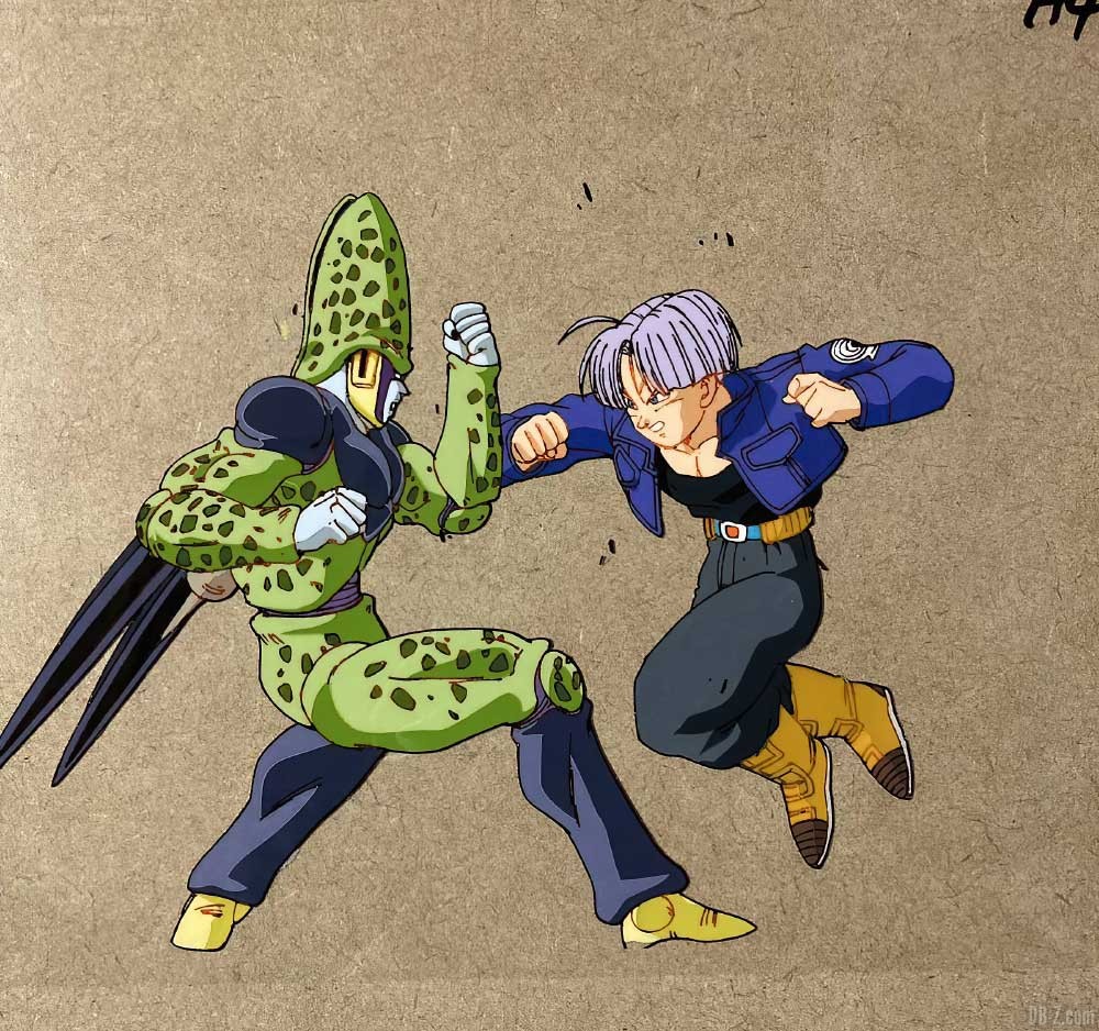 D'où vient ce combat inédit de Trunks vs Perfect Cell