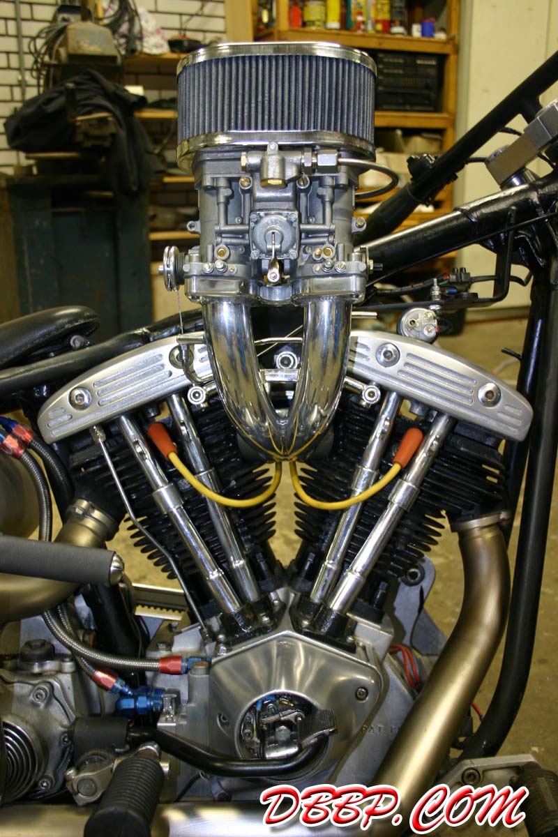 er IDF carb on Harley Davidson Shovelhead