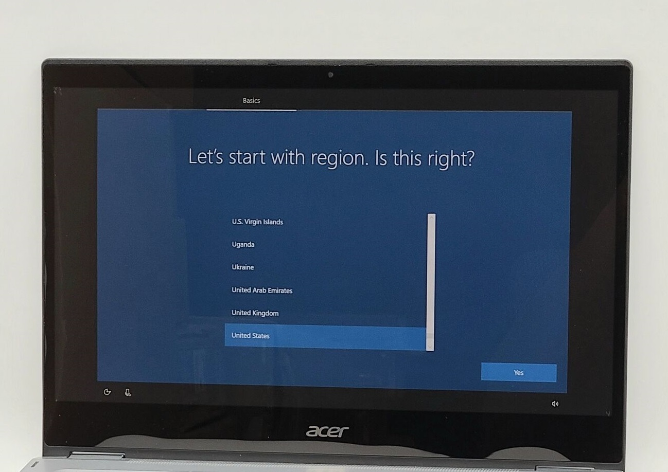 Acer Spin 3 SP314-54N Complete Touchscreen 14in FHD 1080p LCD Assembly