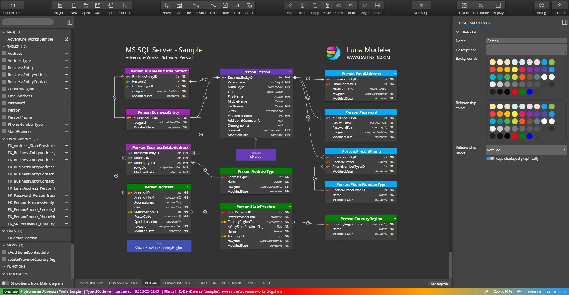 Creating a Database Diagram - DB Diagrams