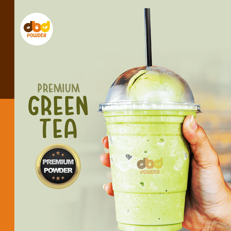 Bubuk Minuman Green Tea Premium Powder Drink DBD Powder