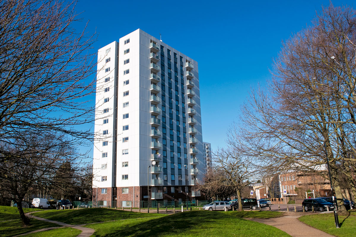 Granville Homes Aluminium Rainscreen Overcladding Specialist