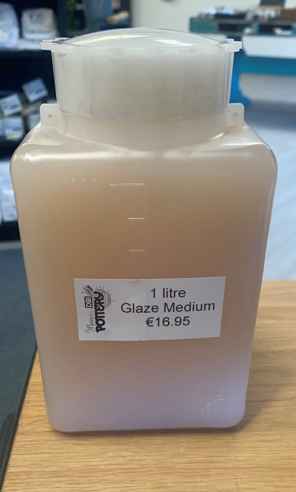 GLAZE MEDIUM 1LITRE DBI Pottery