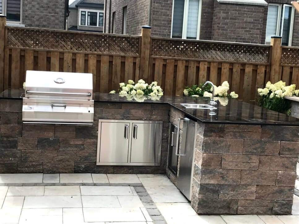 Outdoor Kitchen Installation Service D & B