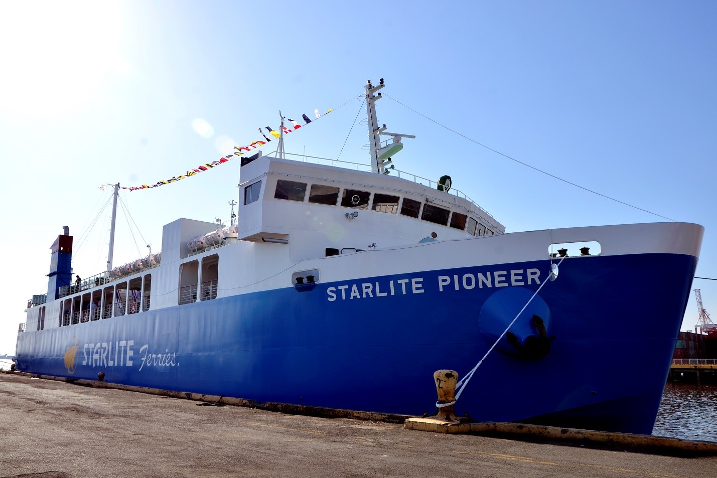 DBPfinanced roro vessel makes maiden voyage Development Bank of the Philippines