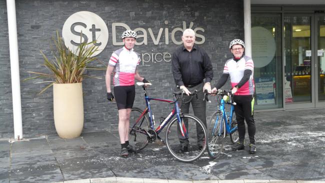 Father And Son Set Sights On Completing Lejog In Aid Of Hospice
