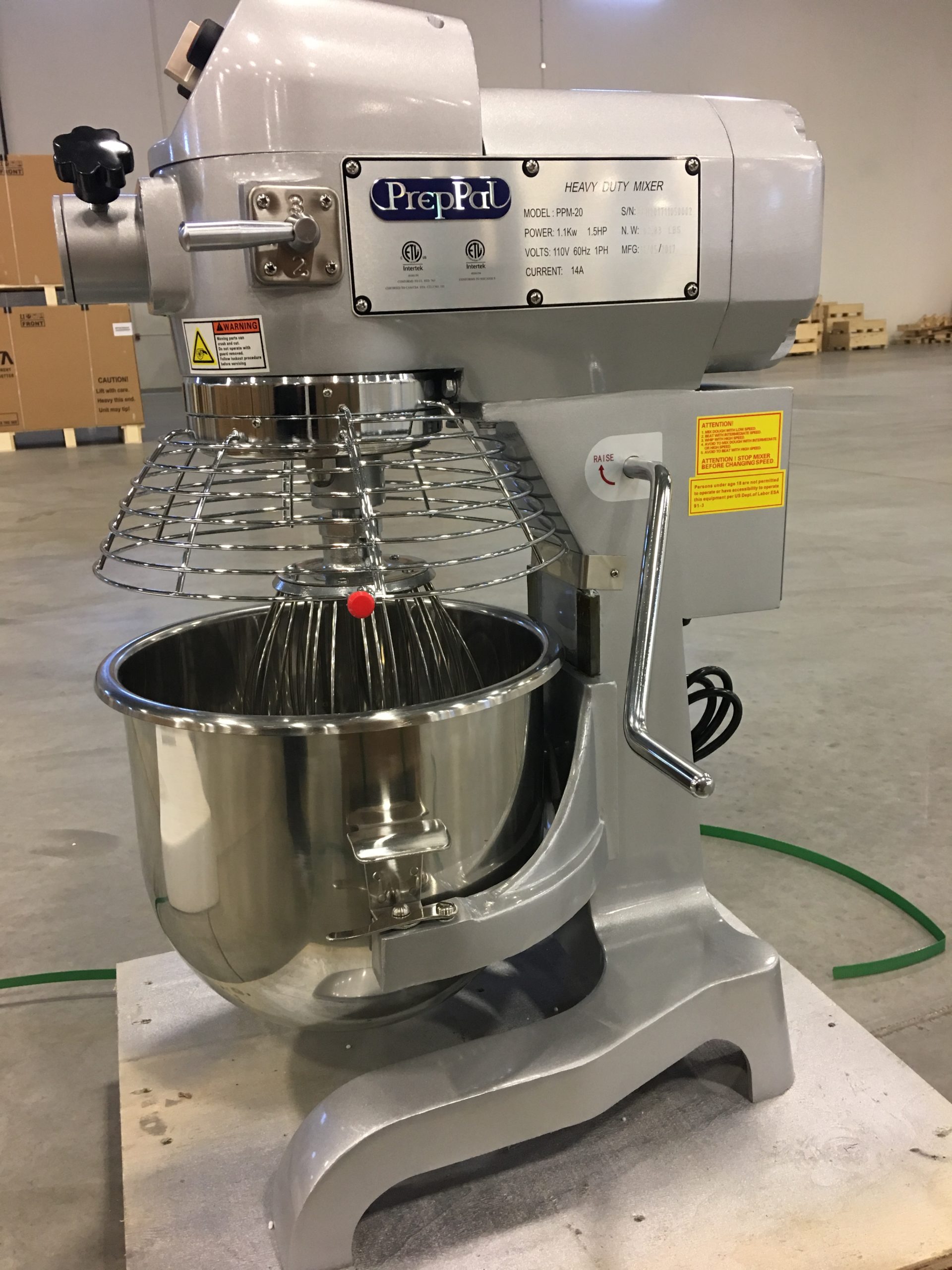 ATOSA PREPPAL COMMERCIAL 30 QUART MIXER PPM30 Series Heavy Duty Floor