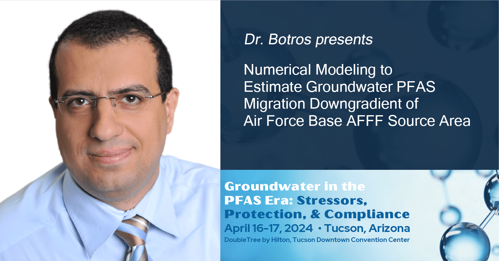 Numerical Modeling to Estimate Groundwater PFAS Migration Daniel B