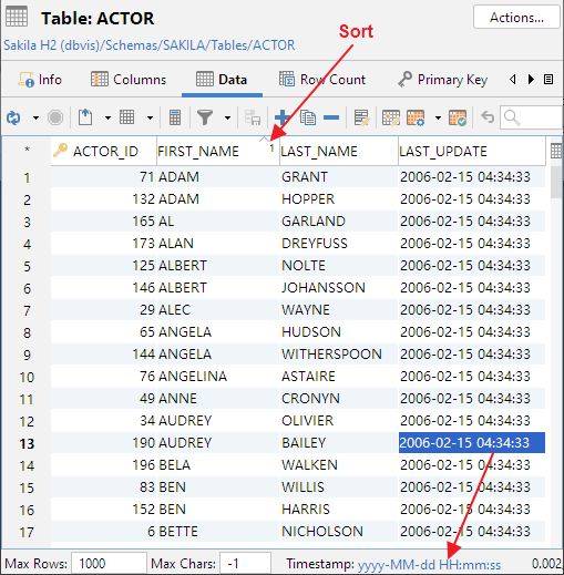 Viewing Table Data Comprehensive Guide in DbVisualizer