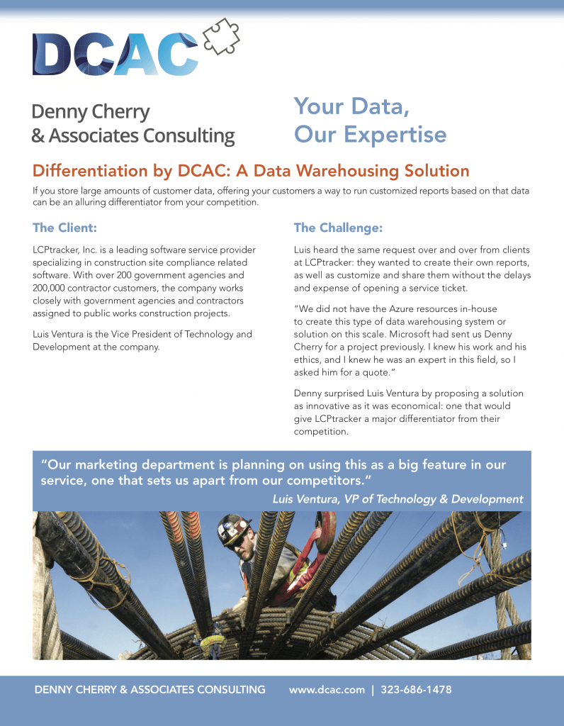 data_warehousing_case_study Denny Cherry & Associates Consulting