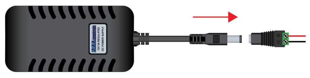 Cobalt Barrel-Plug Adapter (3 Pack)