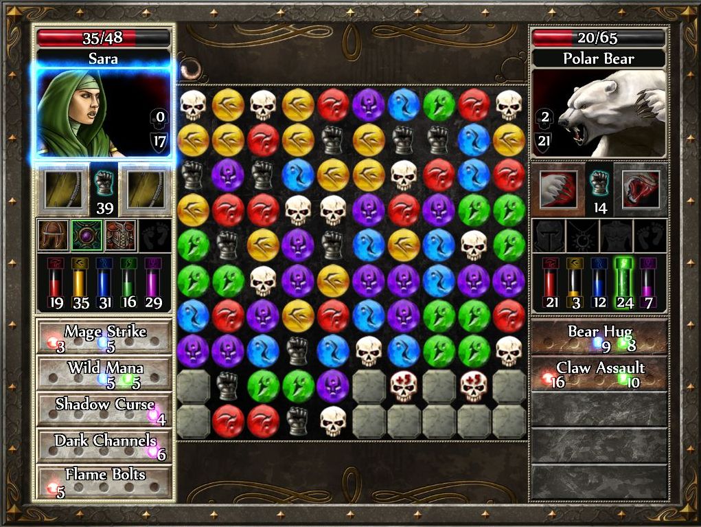 Puzzle Quest 2 Yet More Bejeweled Battles Damage Control