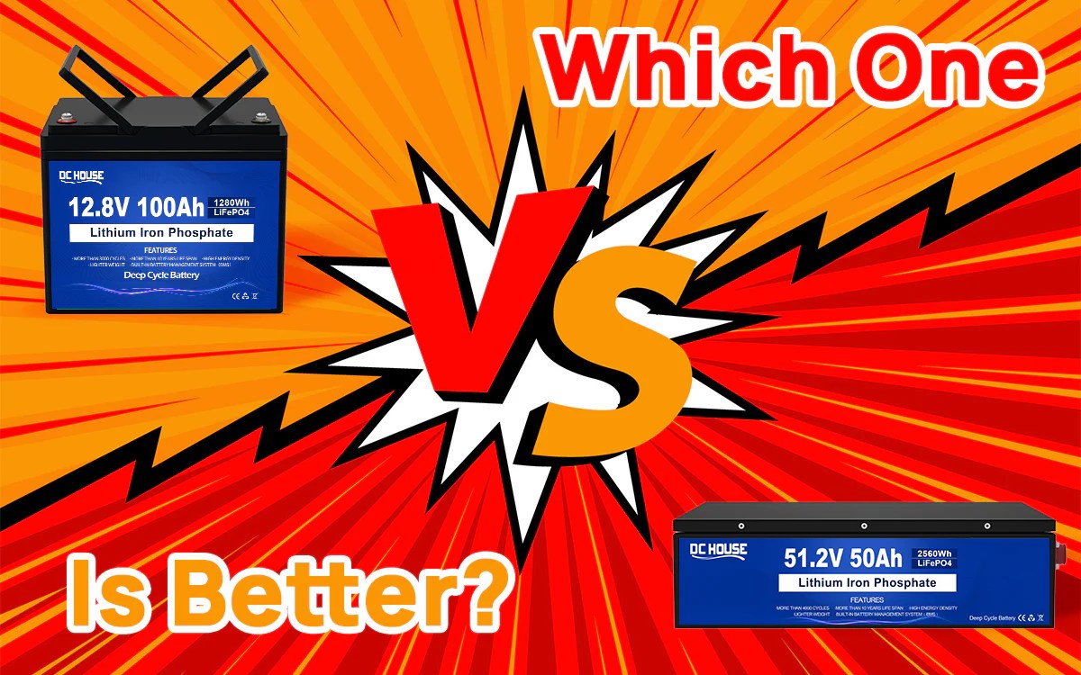 Is a 48V battery better than a 12V battery?