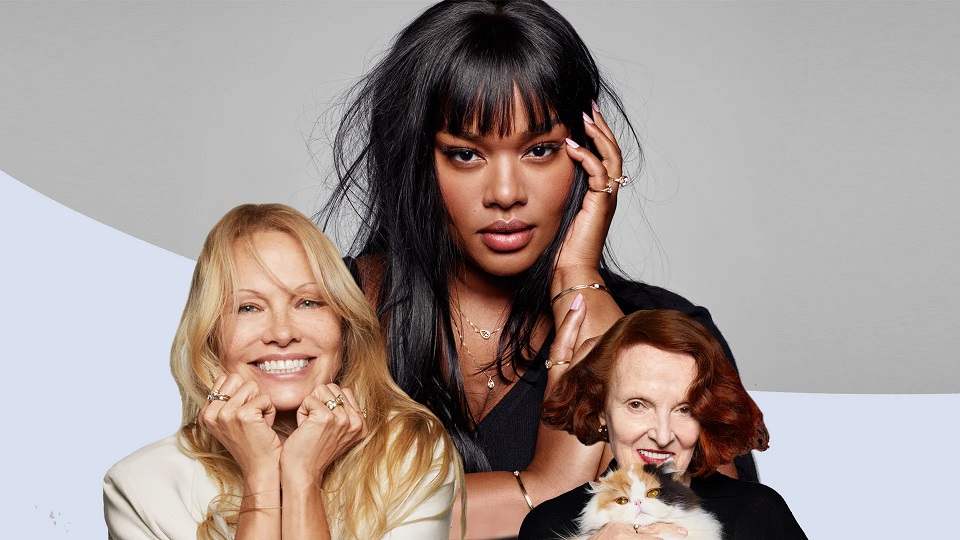 Pandora’s New LabGrown Diamond Campaign Stars Pamela Anderson