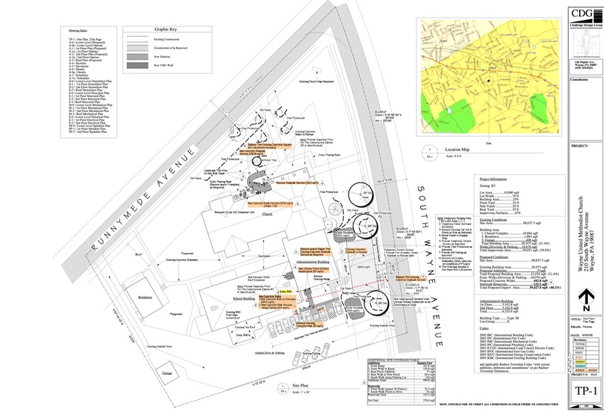 Working Site Plan DCL ARCHITECTS