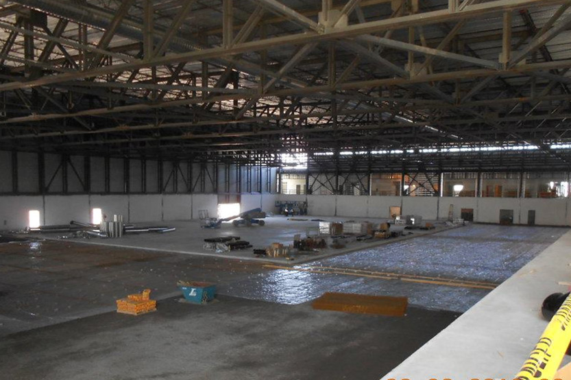Multisports center in VaudreuilDorion Industrial Construction