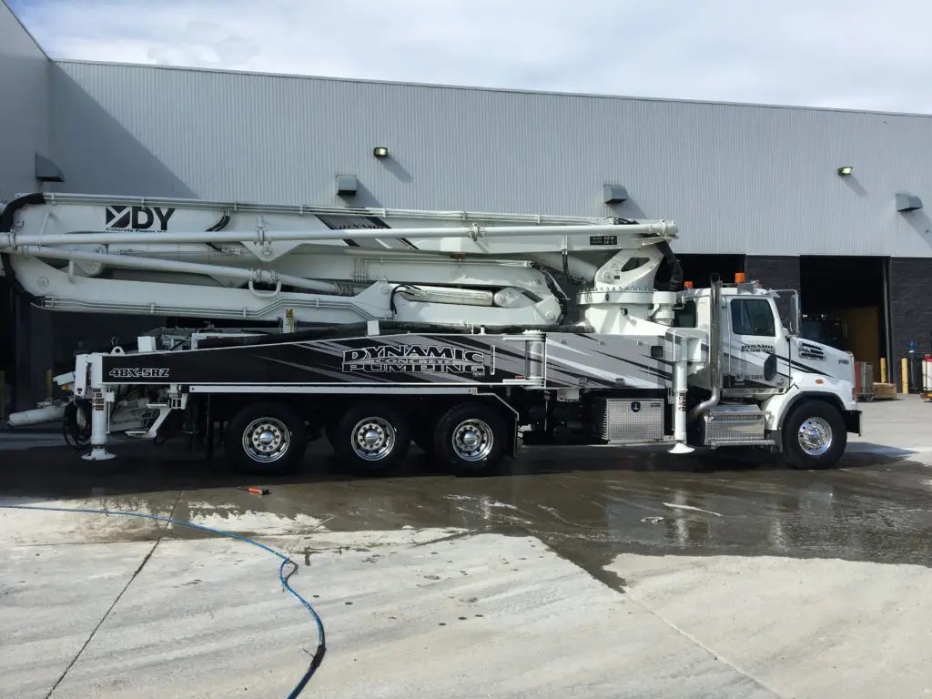 48Meter Concrete Pump » Dynamic Concrete Pumping