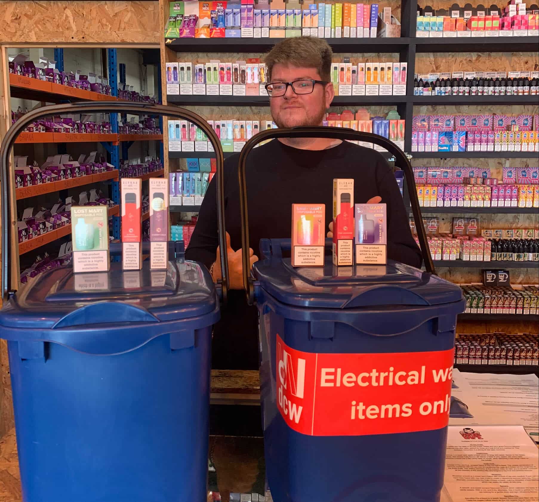 DCW launches vape recycling service to tackle ecig waste problem