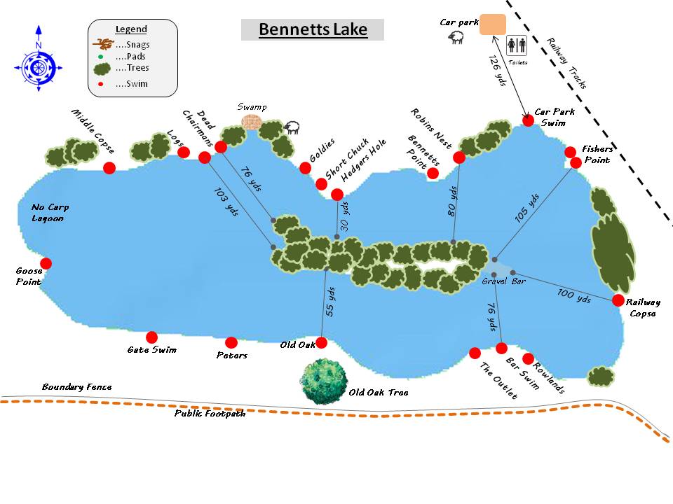 DDAPS Lake Fishing Venue TN11 9AR Dartford and District