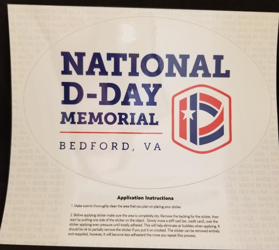 National DDay Memorial Private Shop System (not visible)