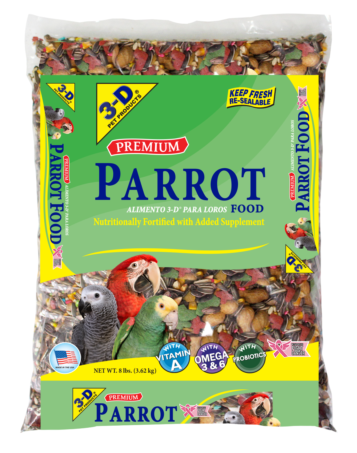 Parrot Food Pyramid