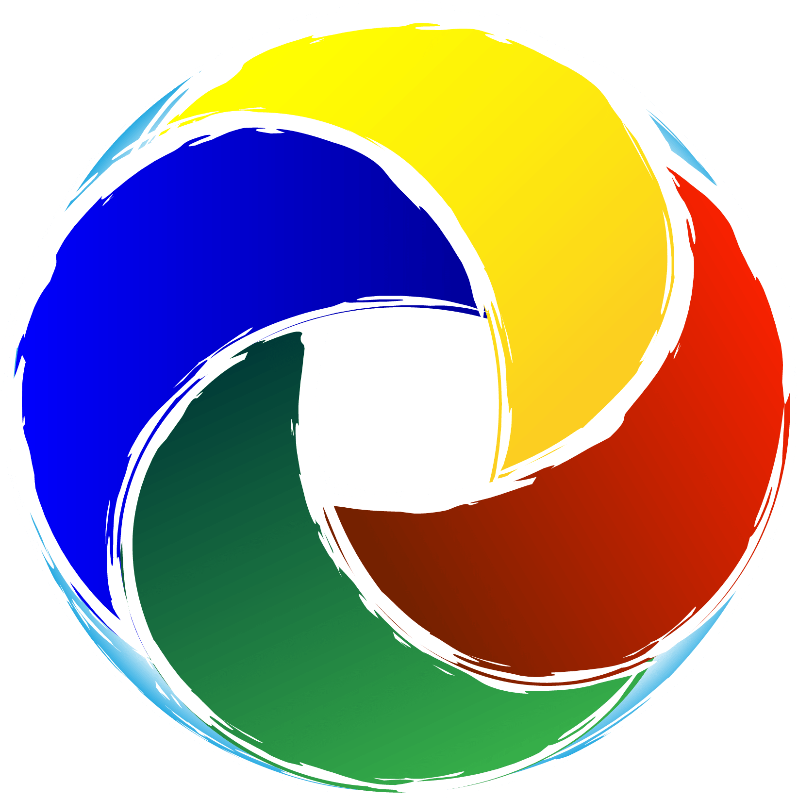 Round design for logo Ecopet