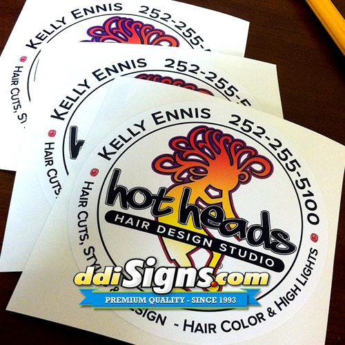 Custom Stickers & Decals Contour cut stickers to shapes