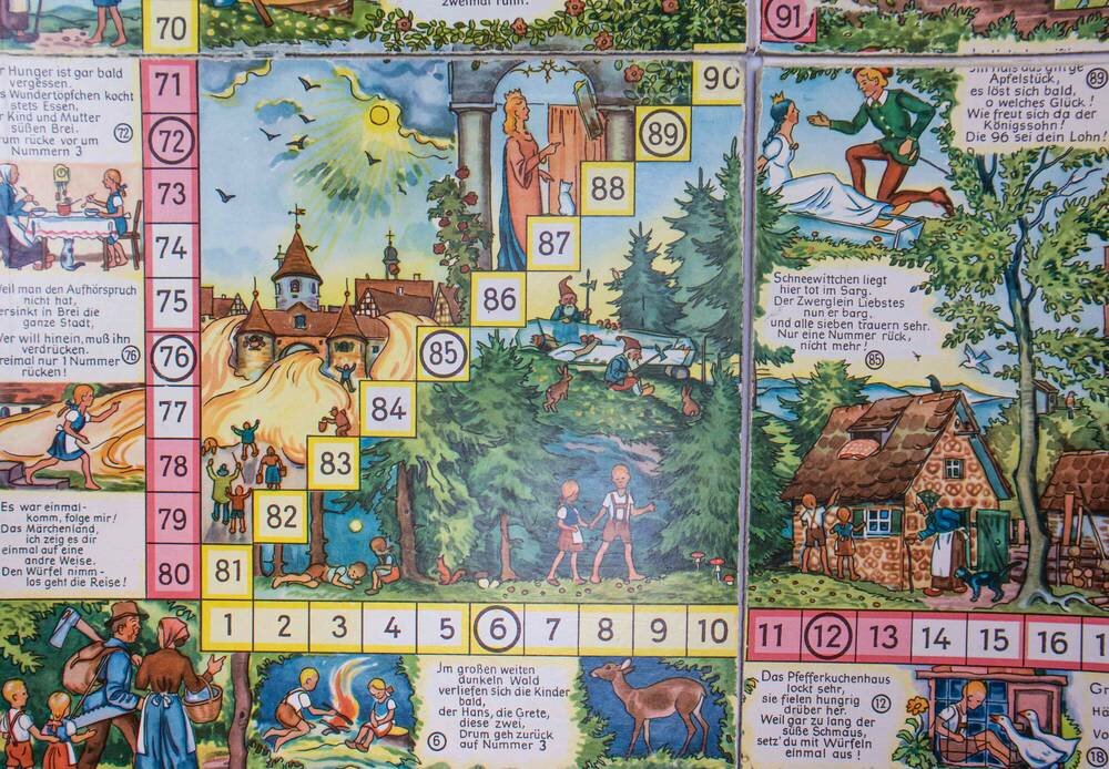 Spielbrett "Märchen" DDR Museum Berlin