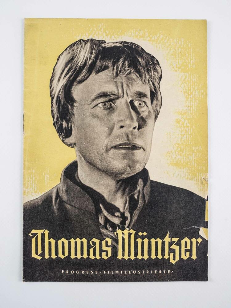 Filmbegleitheft "Thomas Müntzer" DDR Museum Berlin