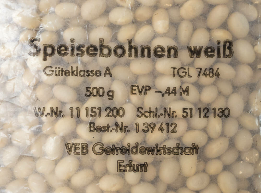 Speisebohnen weiß DDR Museum Berlin