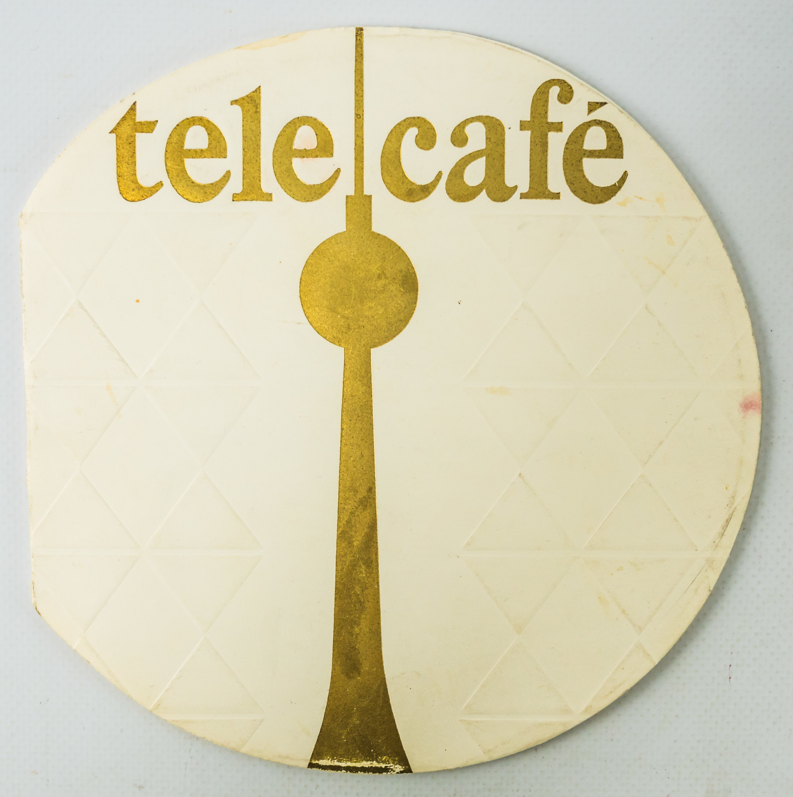 Speisekarte "telecafé" DDR Museum Berlin