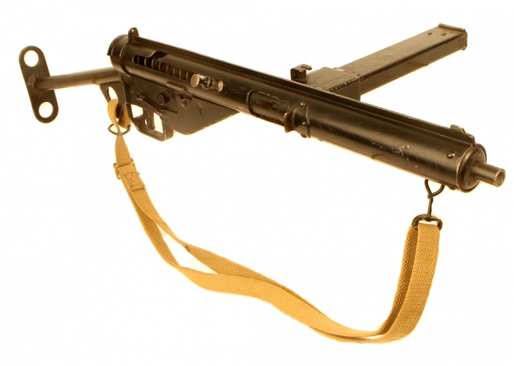 Deactivated WWII Sten MK3 Submachine Gun Allied Deactivated Guns