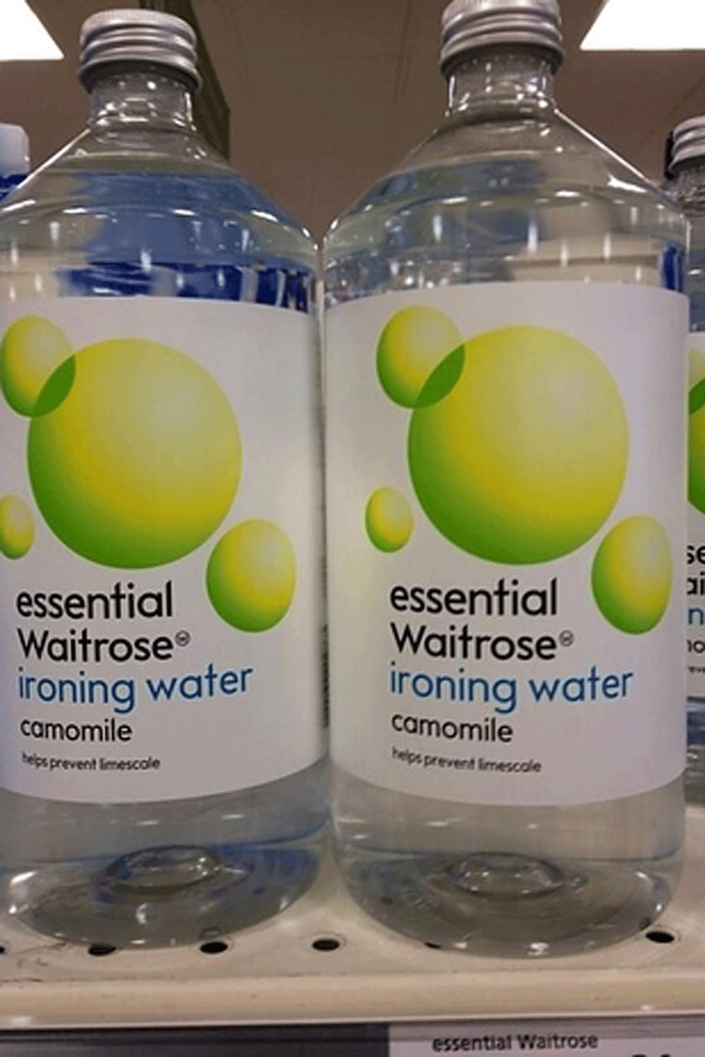 Waitrose ridiculed over new "essentials" product scented ironing
