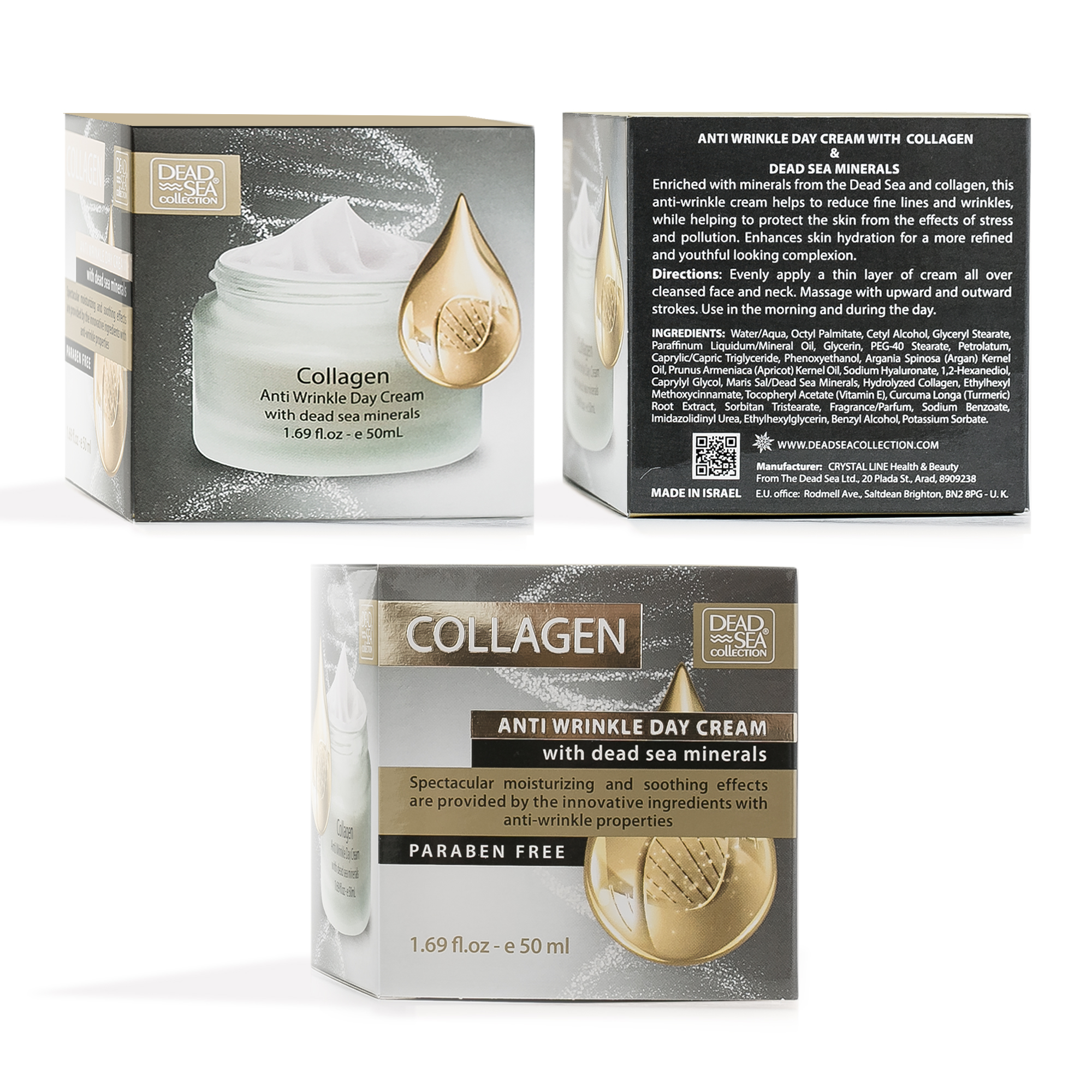 Collagen AntiWrinkle Day Cream Dead Sea Collection