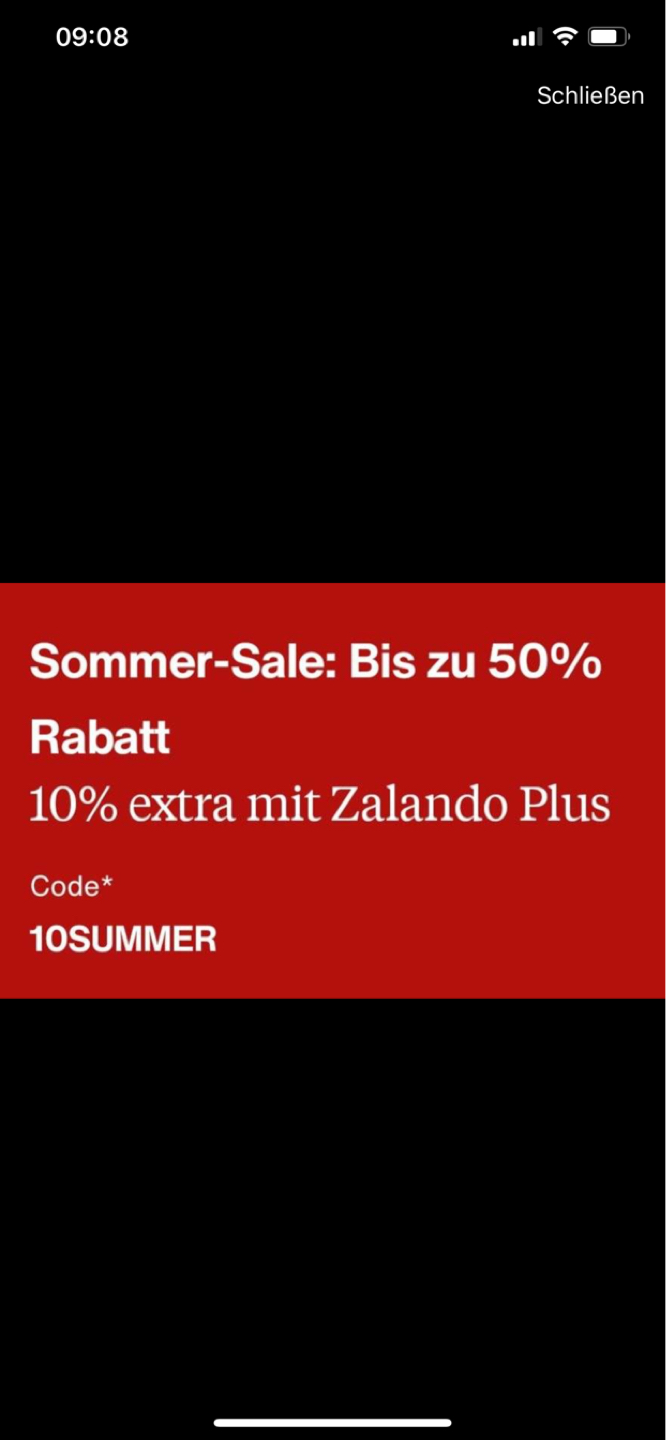 Zalando Plus 10 ExtraRabatt auf SALE