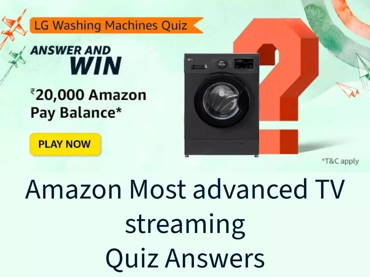 Amazon Quiz Which LG washing machine series is known for its direct