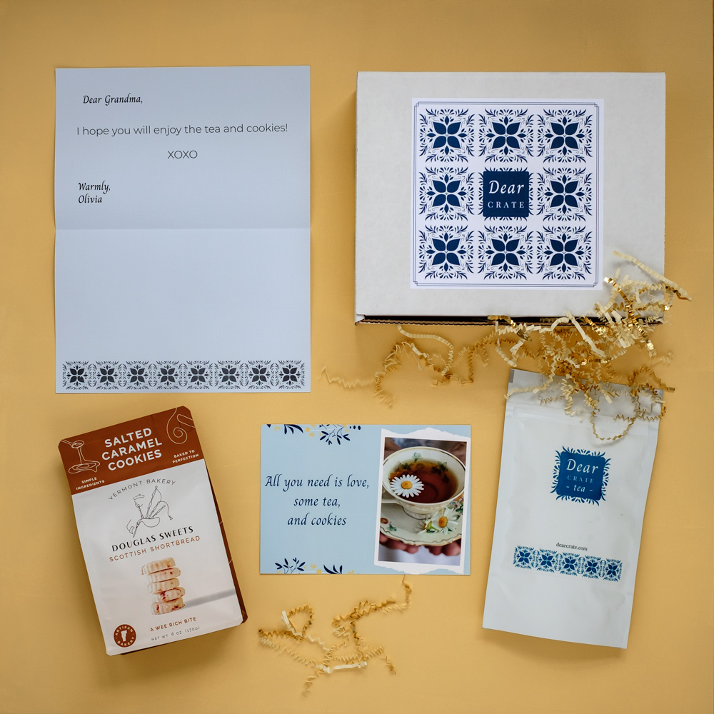 Tea and Cookies Gift Box Dear Crate